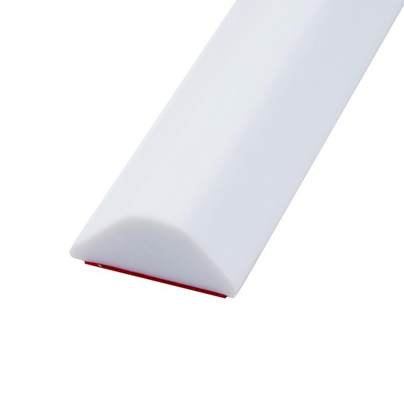 Bathroom Water Stopper Water Retaining Bendable Strip Dry &Wet Separation Silicone Seal Strip Blocker Shower Dam Flood Barrier