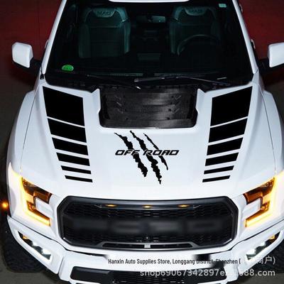 Pegatinas X340: Perfecto para modificaciones de Ford Raptor y F-150, incluyendo calcomanías de carrocería, protectores de barro decorativos y diseños personalizados.