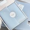 Gift Wrapping Paper Large Blue Matte Packaging Paper Waterproof Wrapping Paper Matte For Decorative Wrapping Flower Packaging