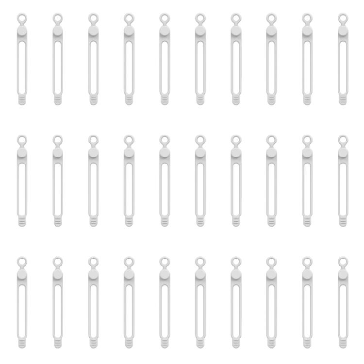 Quick Release Silicone Cable Straps Elastics Cord Organizers For Electronics Tangles Prevention