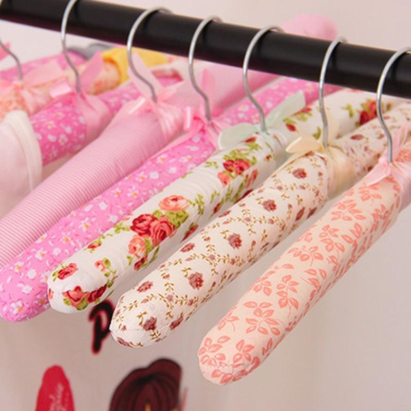10PCS  Clothes Hangers Non-Slip Space Saving  Dress Hanger Hook Drying Rack Clothes Hangers Random Color