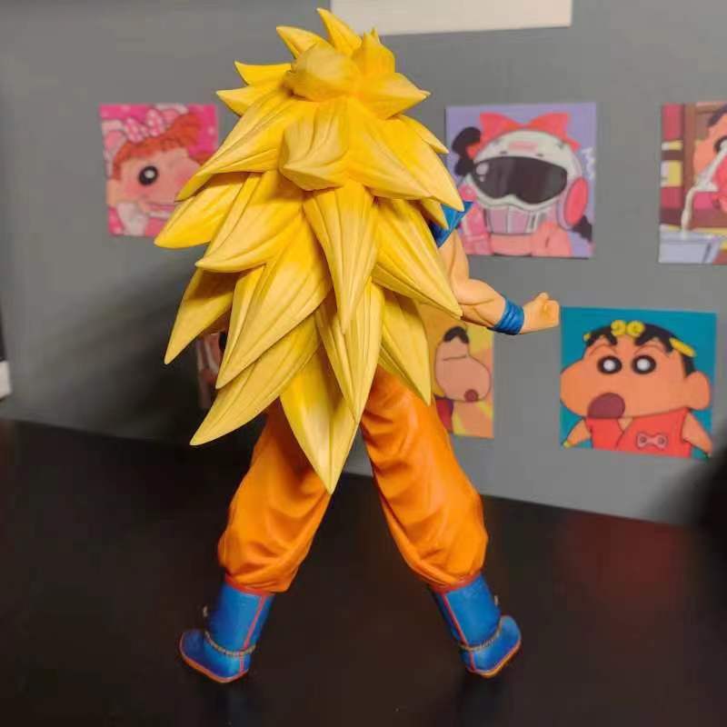 27cm Drogan Boll Z Son Gocool Ssj3 Figure Super Saiyan 3 Gocool Action Figures Pvc Statue Collection Model Toys For Children Gifts