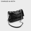 CHARLES&KEITH Large Soft Chain Messenger Shoulder Bag