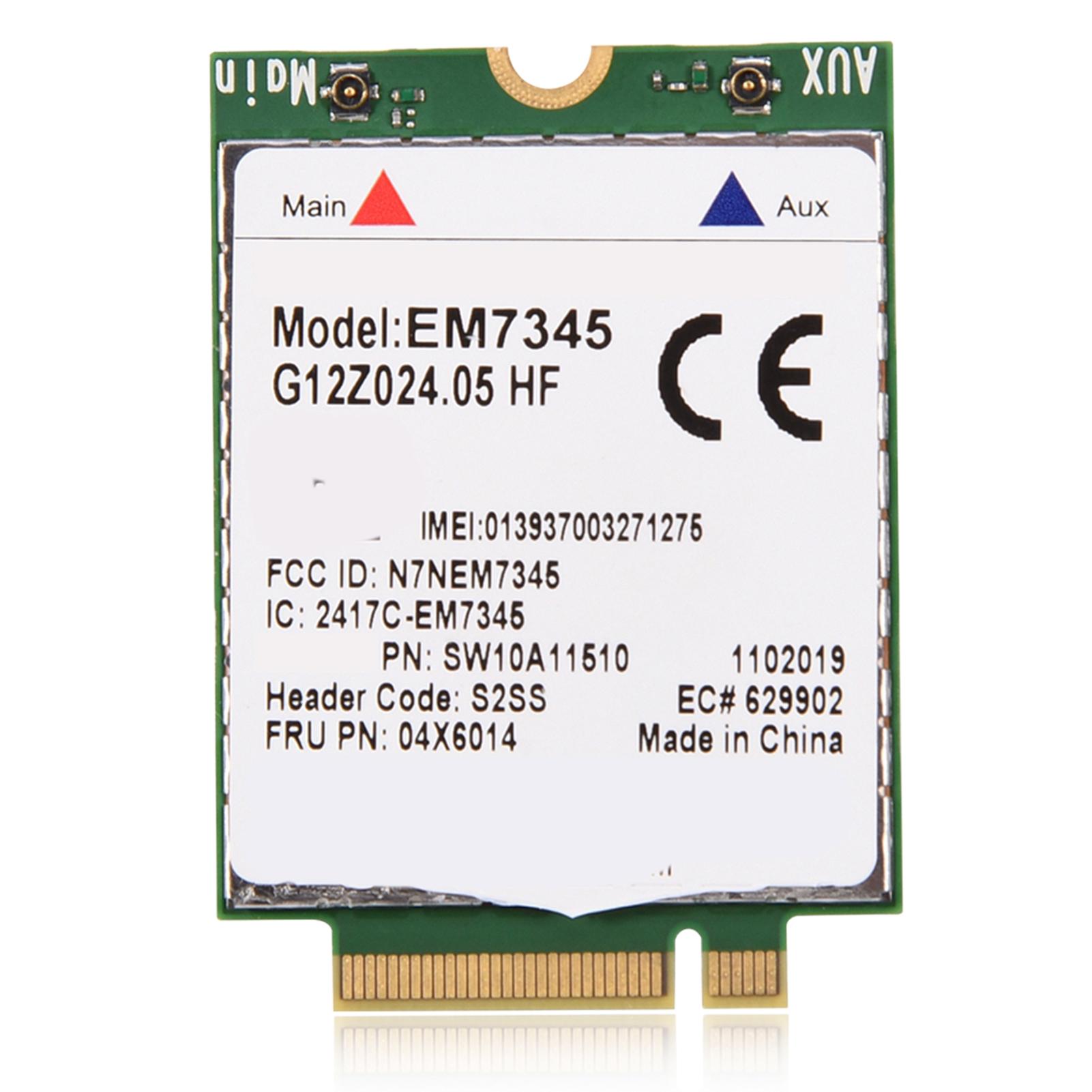 

EM7345 04X6014 Модуль картки 4G LTE WWAN для Thinkpad X250 X1C W550 T450 X240 T440