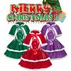 Party Christmas Girl Skirt Festivals Cosplay Decoration Costume Performance Set