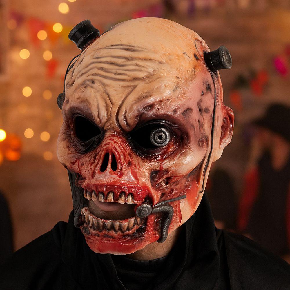 3D Stereo Halloween Ghost Mask Funny Demon Face Cover Demon Grim Reaper Mask Halloween Parties