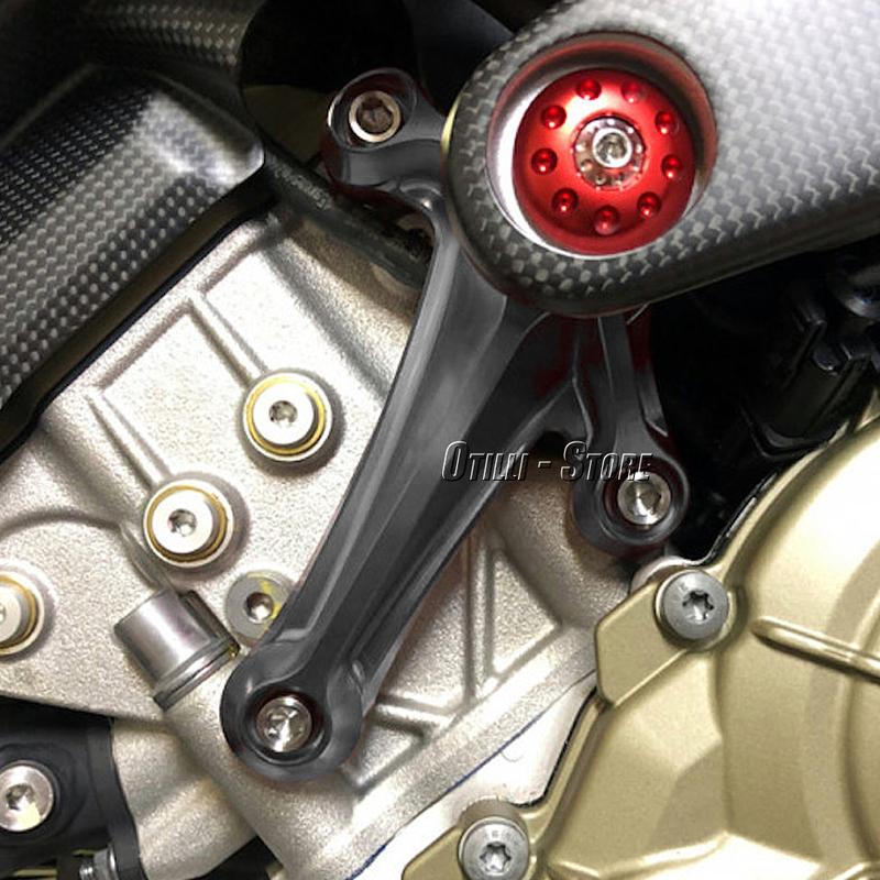 Motorcycle Accessories CNC Aluminum For Ducati Streetfighter V4 Panigale V4 S V4S New Engine Right Upper Bracket Parts