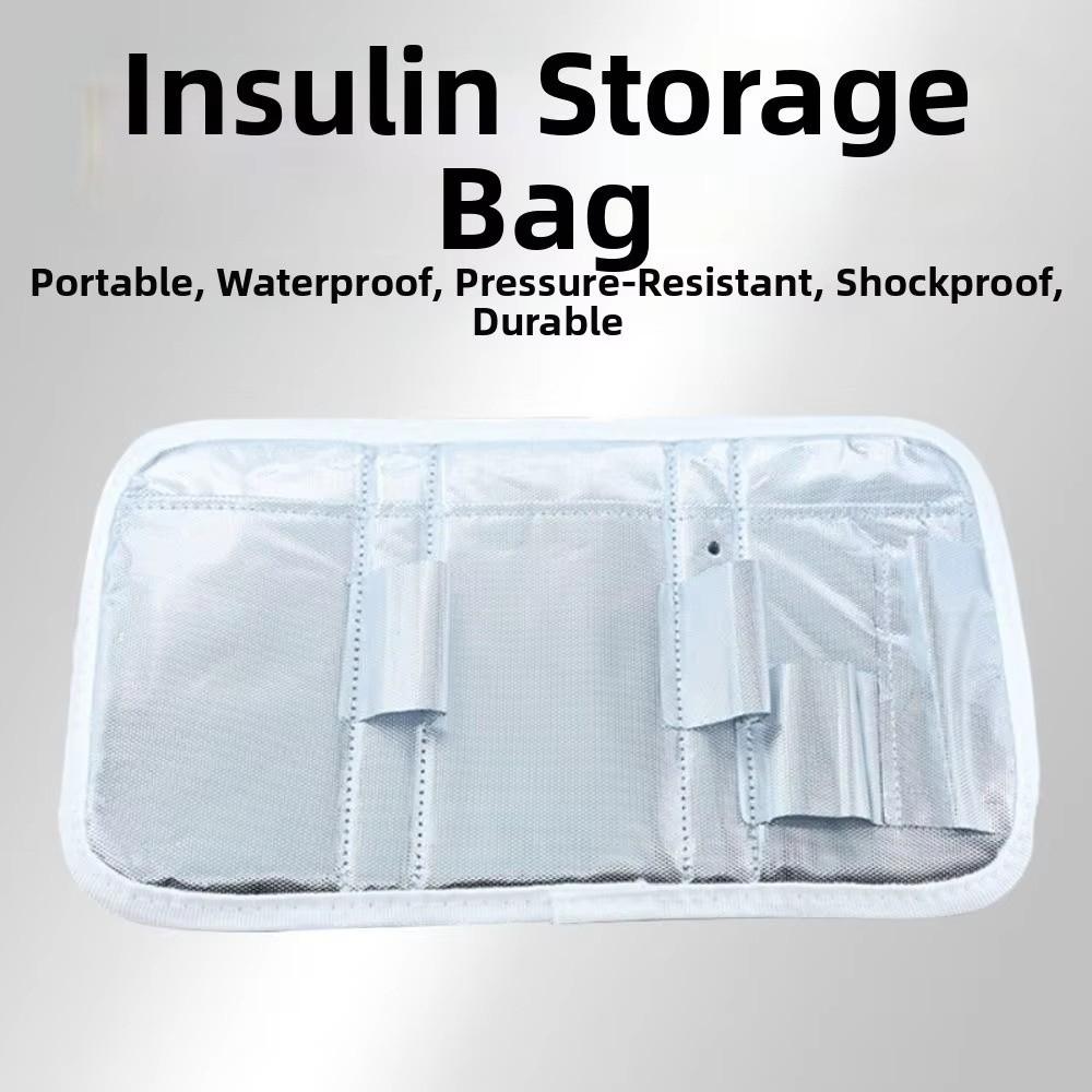 Water Resistant Insulin Storage Bag Medicine Organizer Bag  Daily Medication Storage