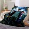 Harry Potter and the Prisoner of Azkaban Movie Poster PrintPrint Blanket, Soft Blanket For Sofa Office Bed And Travelling Daughter Birthday