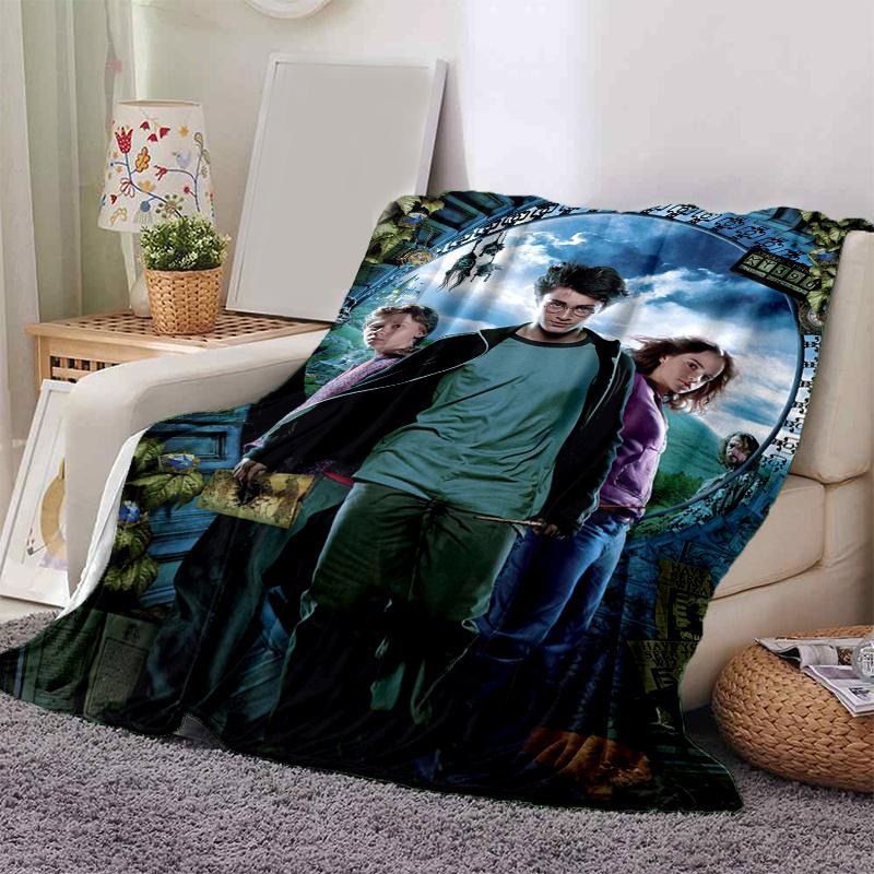 

Harry Potter and the Prisoner of Azkaban Movie Poster PrintPrint Blanket, Soft Blanket For Sofa Office Bed And Travelling Daughter Birthday 130cm×150cm（50in×60in）