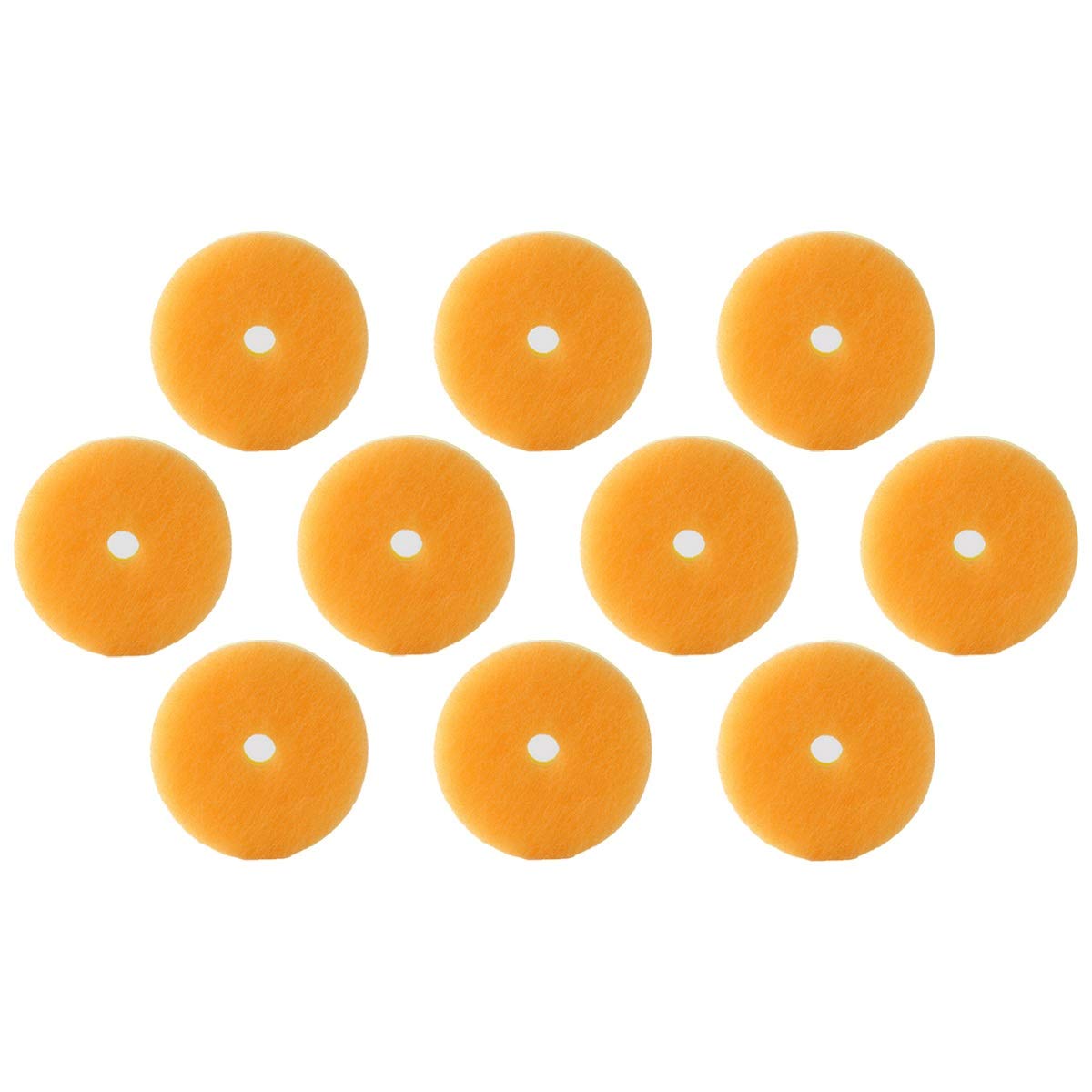 Сменные губки для мытья посуды Myrna  Poco , желтые, 10 шт.