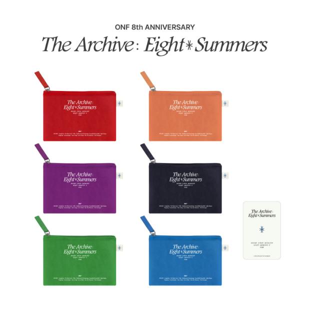 

Предзаказ ONF 8-я годовщина The Archive Eight: Летний цветной кошелек RED