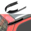 ABS Auto Hardtop Regenrinnenableiter Tropfschienenverlängerungen Dachwasserschutz Ableitkanal Schutz für Jeep Wrangler JK 07-17
