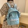 Nylon Backpack, Junior High School Student Schoolbag, Large Capacity Outdoor Tide, High School Student Backpack Fashion