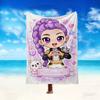 1pc Kpop Demon Hunters Blanket, Cozy Valentine's Day Blanket, Multi-functional Nap Blanket Available Throughout the Four Seasons