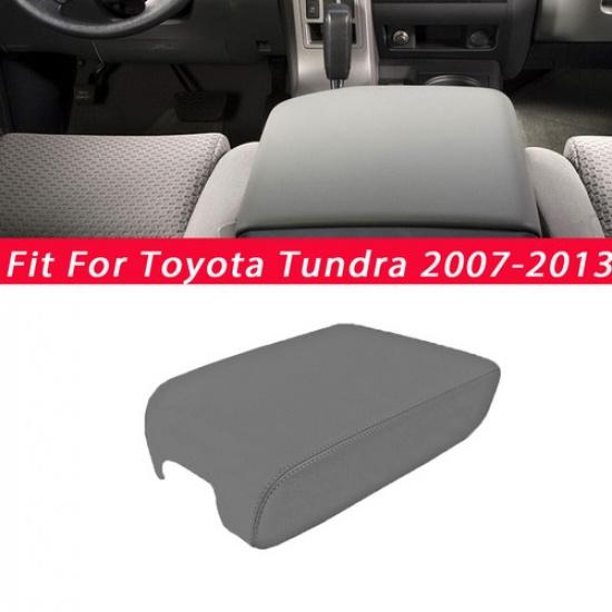 

Best Leather Center Console Lid Armrest Cover Trim For Toyota Tundra 2007-2013
