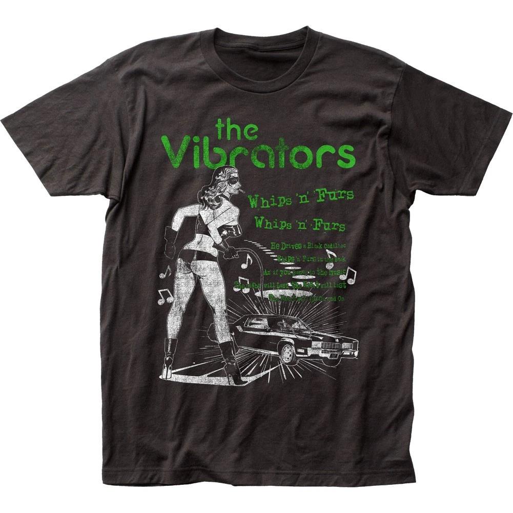 

The Vibrators Whips N Furs Mens T Shirt Music Classic Concert Band Tee Black 2XL