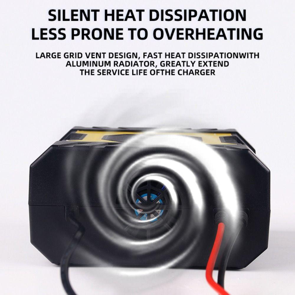 12V/24V Car Battery Charger Automatic Repair Fast Charging Motorcycle Batteries Charger Smart Charging Universal Voltage