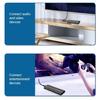Aluminum M.2 Double Protocols Solid Disk Enclosure Adapter Box for Fast USB3.2 and Type C Solid Disk Case