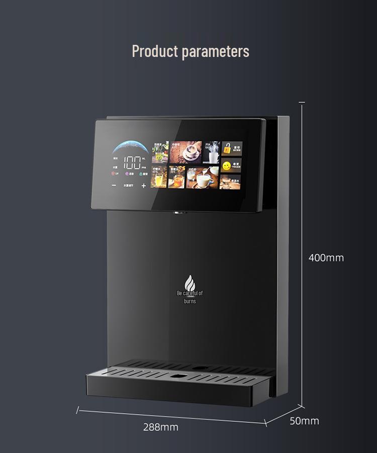 Smart Wall-Mount Instant Heating Water Dispenser with Temperature Control for Home or Office