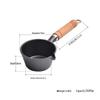 Mini Frying Pot with Wooden Handle