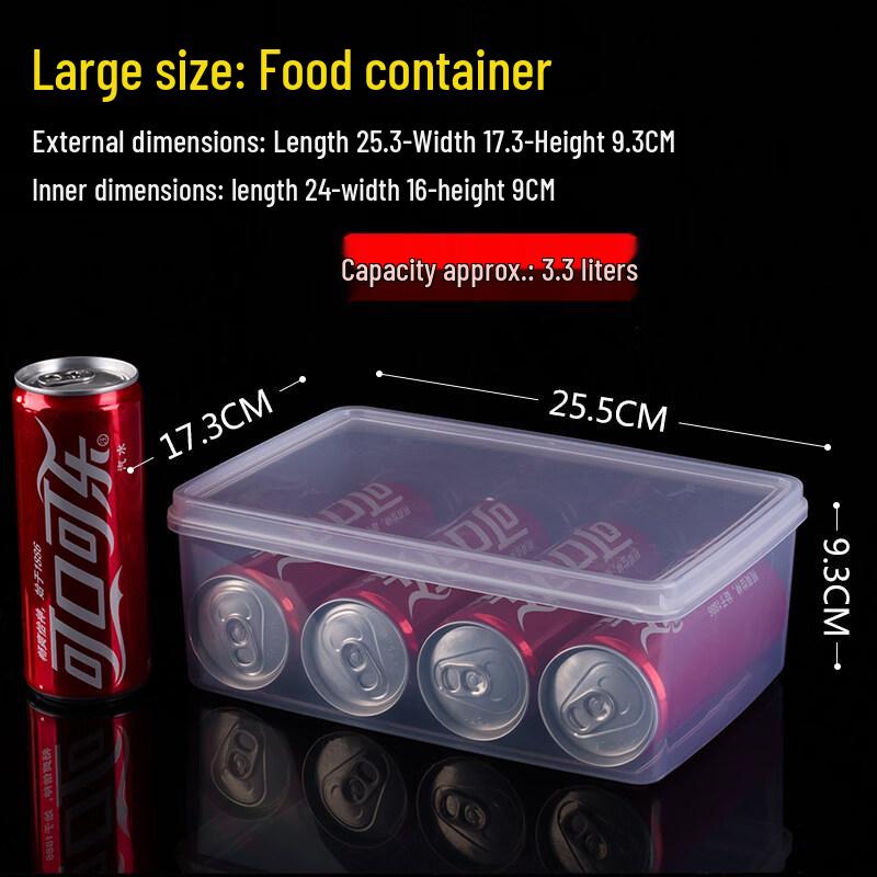 ZISIZ Refrigerator Food Storage Container