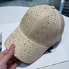 2023 Spring New Women Rhinestone Letter M Baseball Caps Adjustable Hip Hop Fashion Shiny Hats Outdoor Travel All-match Caps