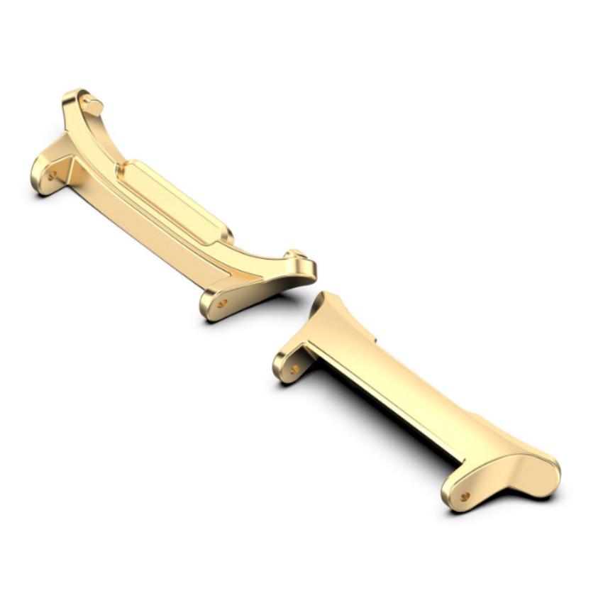 Compatible with Samsung Watch 7 Ultra 47mm Strap Connector: Stainless Steel Metal Connector Grain