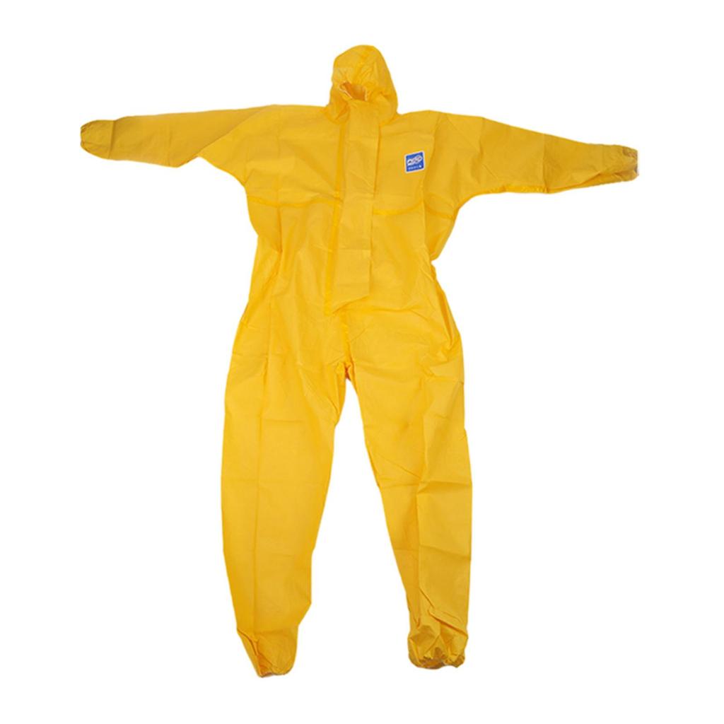Chemical Protection Coveralls for Men Waterproof Elastic Ankles Comfortable suits L