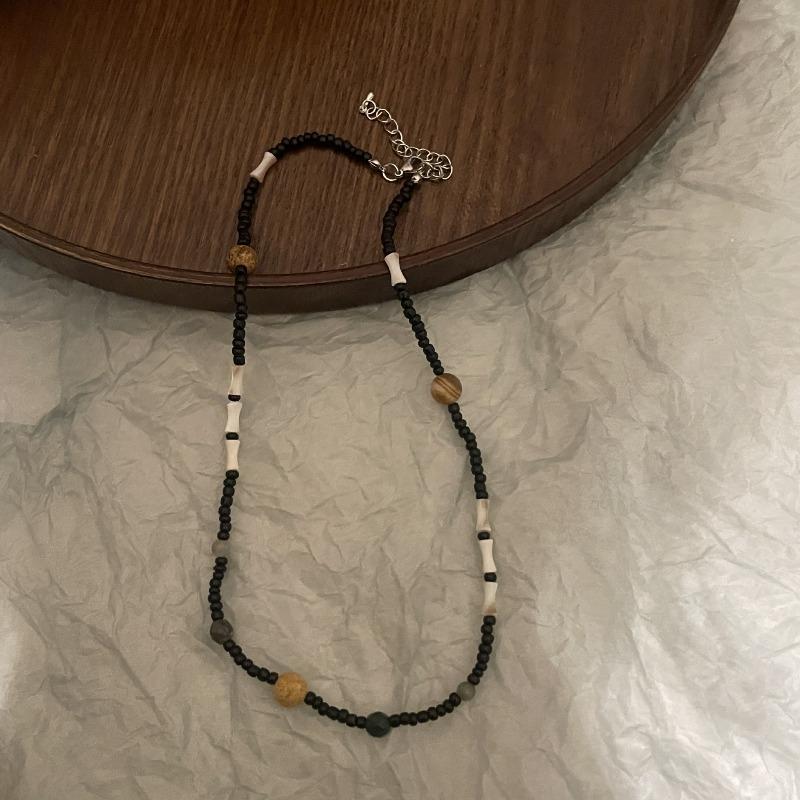 

Meier Homemade retronew chinoiserie necklace women s casual medievaleasiest for matchasymmetrical beaded clavicle chain