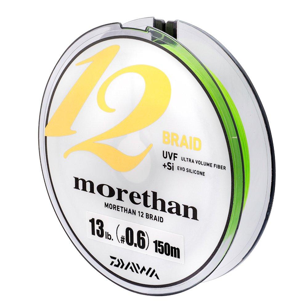 

Daiwa PE Line Seabass Morethan 12 Braid 150m 22lb Lime Green 1.0