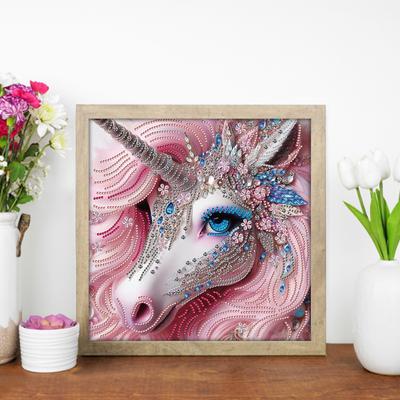 5D DIY Partial Special Shaped Drill Diamond Painting Kit Animal Decoration