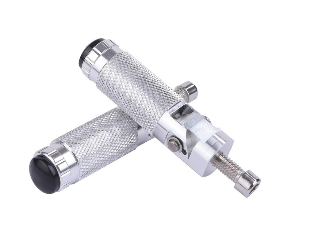 CNC Folding Step Bar, Left and Right Set, 0.3 Inches (8 Mm), M8 Aluminum,