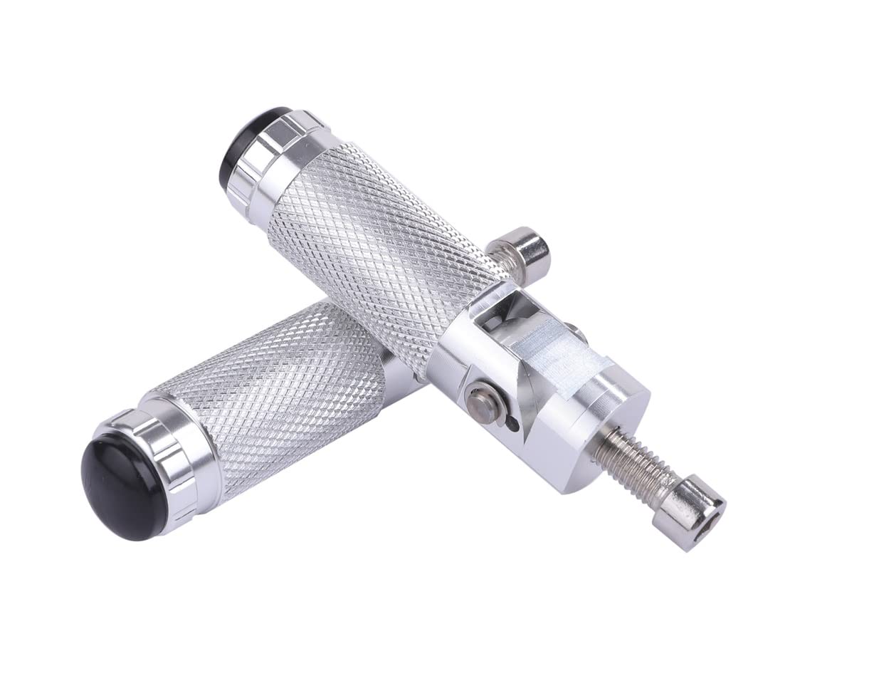 

Подножка складная ЧПУ, комплект левая и правая, 0,3 дюйма (8 мм), M8 Алюминий, серебряный