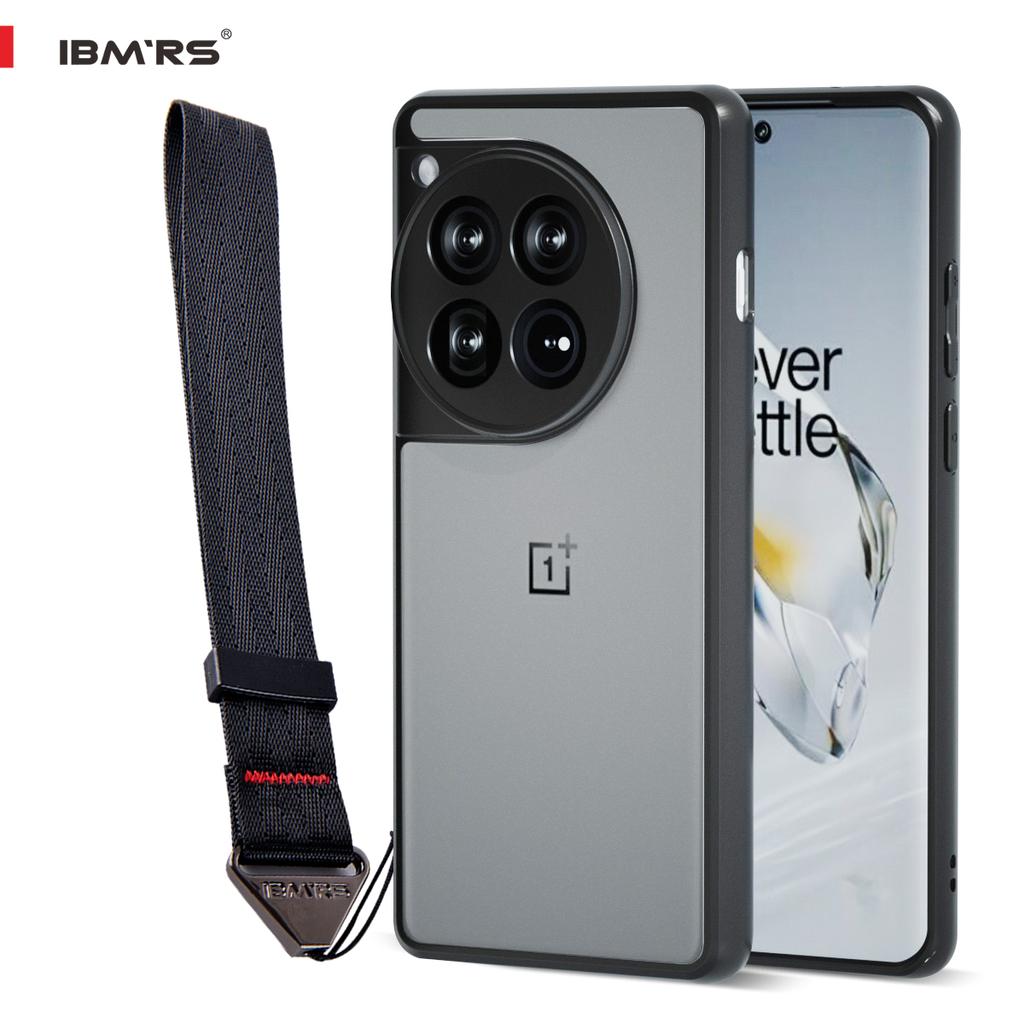 (Comes with wrist strap)[Precise Cutouts for Camera Lenses] for OnePlus Ace 12 camo phone case,Clear Hard Back Shockproof Advanced Protective Cover