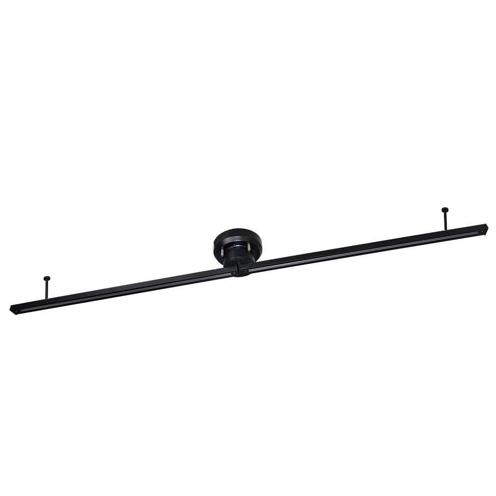 

ASCELINA Folding 1.5m Duct Rail Lighting Pendant Light with Adjustable Shelf, Rail Compatible, Ceiling Lighting, Stylish Picture Rail, Duct Rail,