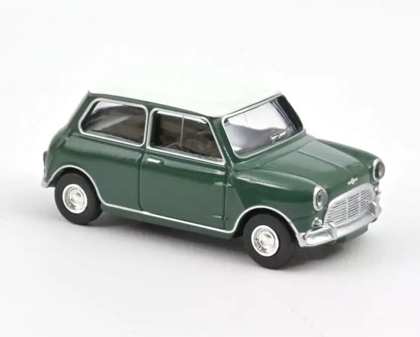 

NOREV Mini Cooper S 1964 Green White Roof NOREV MINI COOPER Minicar 1/54 [Used] зелёный