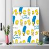 The Simpsons 100% Round Full Drill 5D DIY Diamond Painting Embroidery Cross Stitch Rhinestone Décor