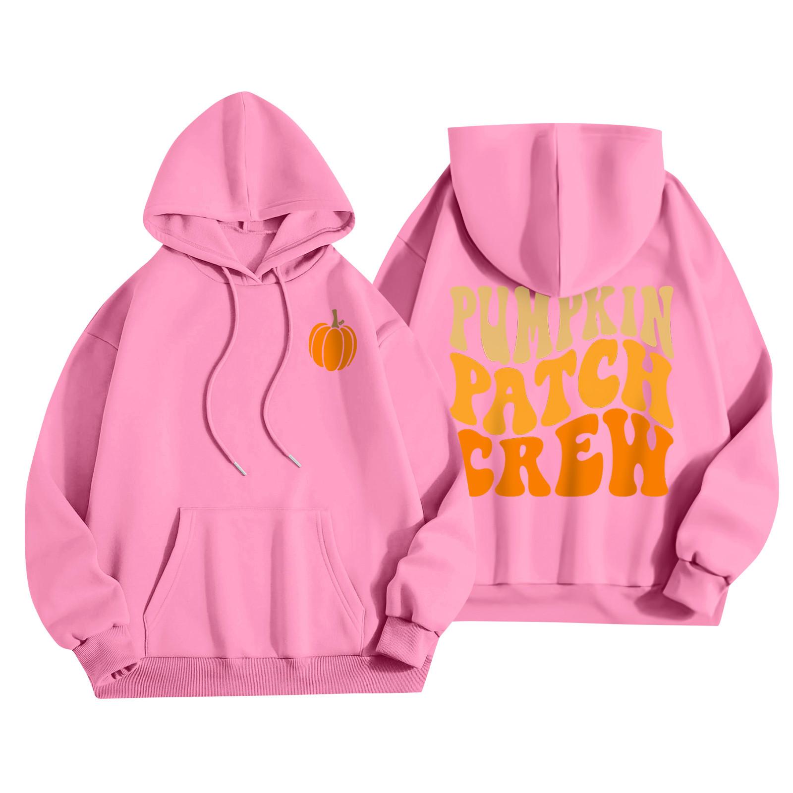 

Женская мода, женский легкий пуловер с длинными рукавами и карманами, толстовка с капюшоном в стиле консервативного стиля S розовый