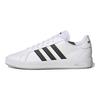 adidas Neo Grand Court Base 2.0 Fashion Non-Slip Shock Absorbing Durable Low-Top Skate Shoes Men Sneakers Black White GW9255