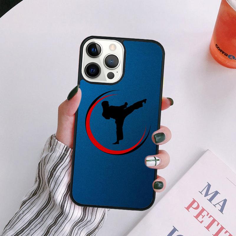 Japanese Martial Arts Judo Phone Case For iPhone 17 Air 14 13 12 16Pro Max 15  Plus Cover Shell Max coque