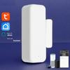 Tuya WiFi Door Sensor Window Sensor Smart Home Wireless Door Detector Door Open / Closed Alarm- System