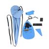 LADE  Saxophone Cleaning Care Kit Belt Thumb Rest Cushion Reed Case Mouthpiece Brush Mini Screwdriver Cleaning Cloth