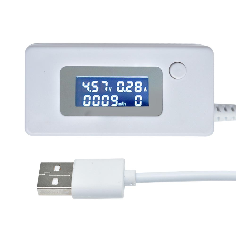 LCD Micro USB Charger Battery Capacity Voltage Current Tester Meter Detector +Load Resistor 2A/1A with Switch Voltmeter Ammeter