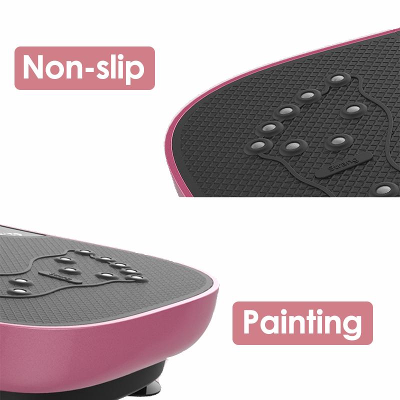 180W Oefening Fitness Vetverbranding Afslanken Lui Gewichtsverlies Schuddende Workout Oscillerend Platform Machine Vibratieplatform Machines