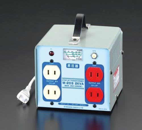 

Трансформатор Esco AC100VAC115V/125V/2.0KVA підвищувальний EA815ZG-2A