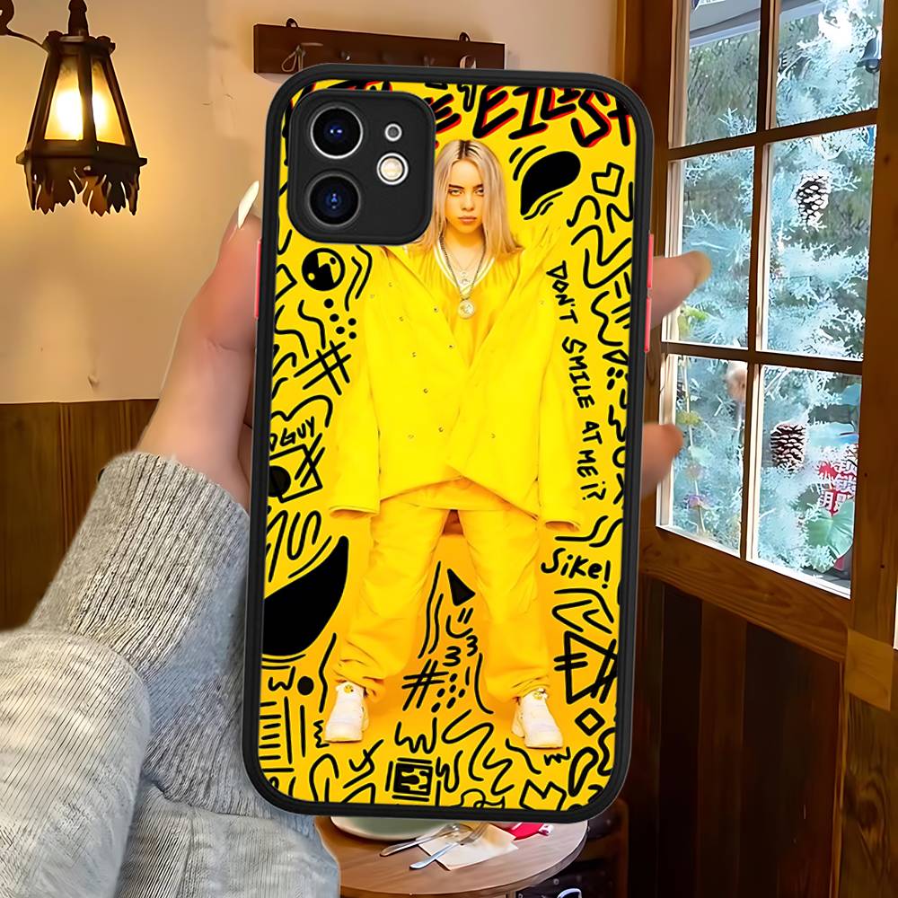SINGER LUNCH B-BILLIES For IPhone 11 12 13 14 15 16 Pro Max Plus X XS MAX Shockproof Matte Back Cover