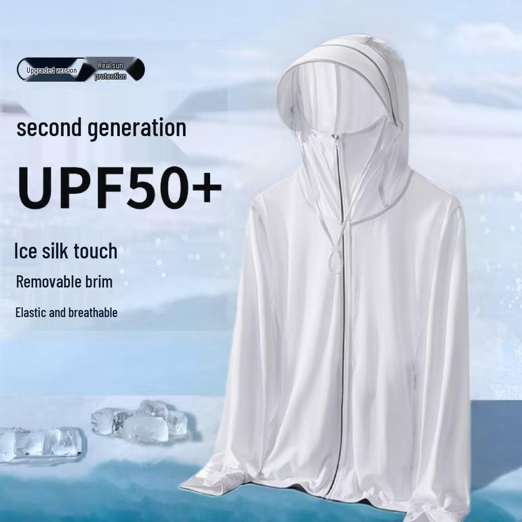 Men's Ultra-thin Ice Silk Fishing Jacket - Breathable, Anti-UV, Sun Protection for Summer Outdoors (2025 New)