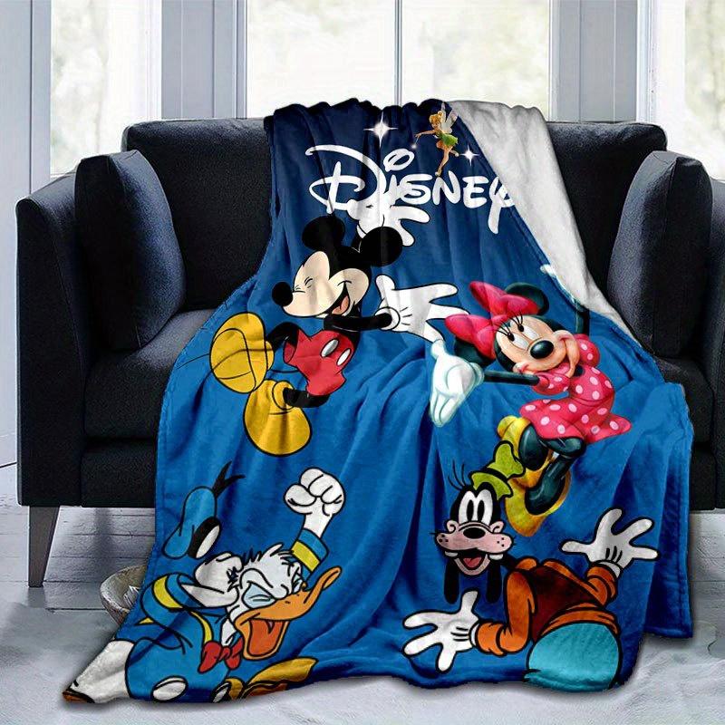 Coperta Cartoon di Topolino e Minnie, Coperta Calda Carina in Peluche Corto, per Soggiorno, Coperta Morbida Calda per Letto, Idea Regalo Unica.