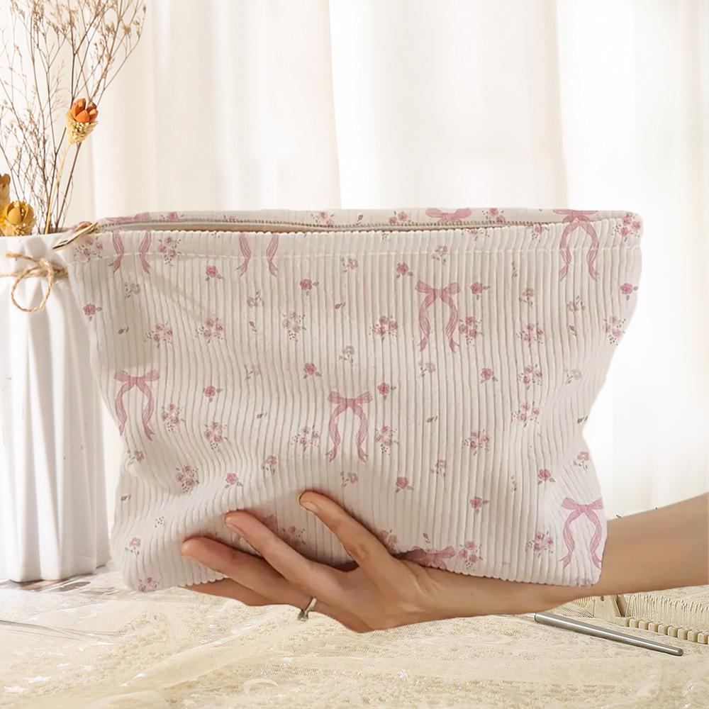 Pouch Printed Makeup Organizer Case Multifunctional Cosmetic Bag For Gift Organizer On-The-Go